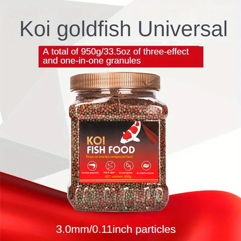 Aquarium Fish Variety - Goldfish Variety Pellets, Colored Granular Fish