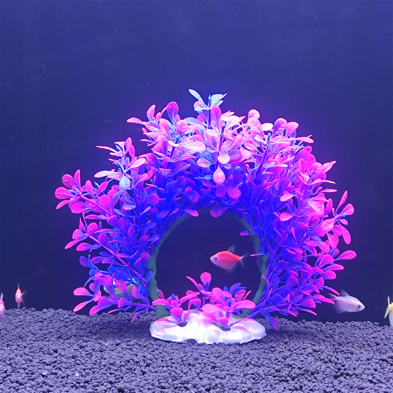 Aquarium Fish Games - Underwater Wreath Artificial Underwater Plastic Plants