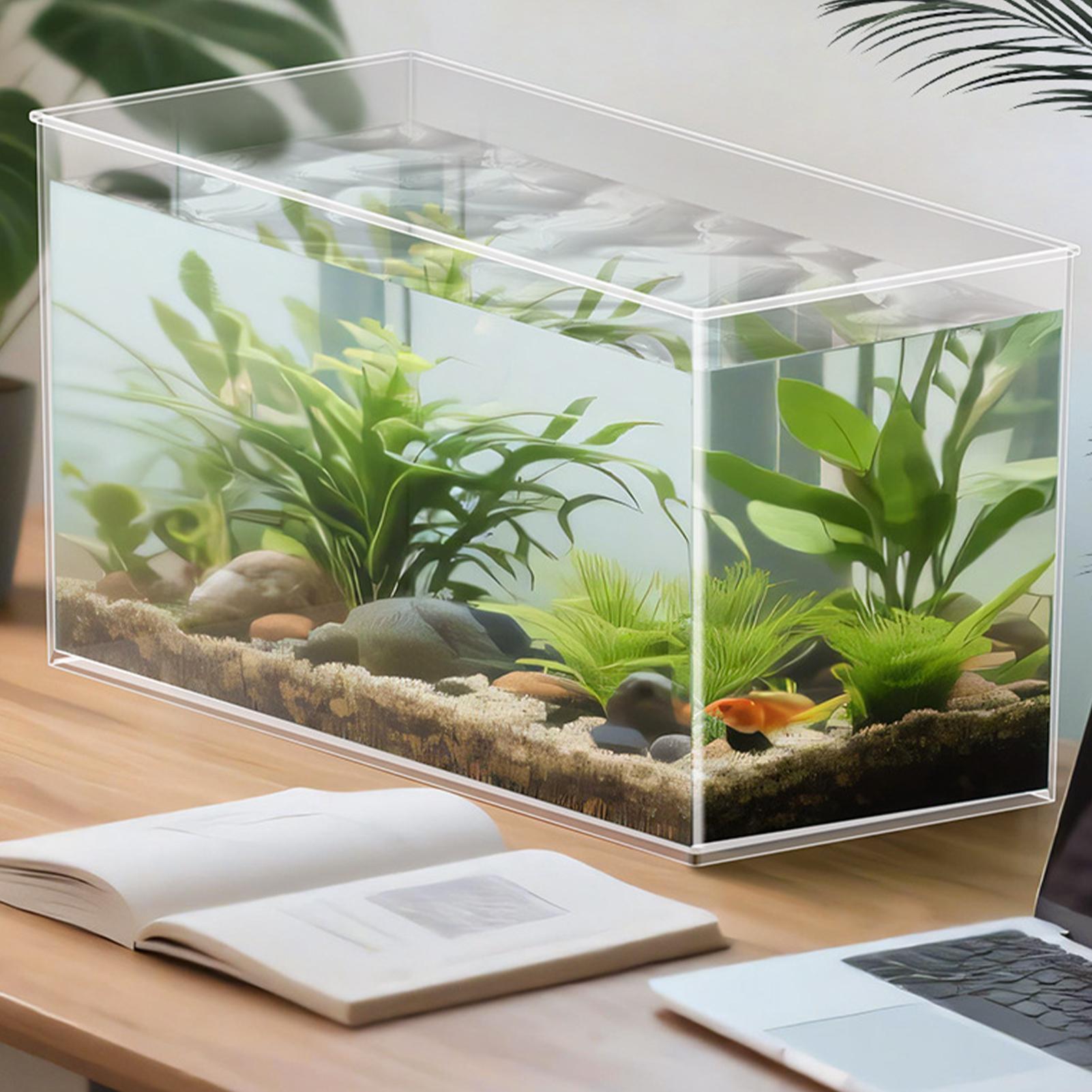 Aquarium Goldfish - Small Fish Tank Betta Tank Extra