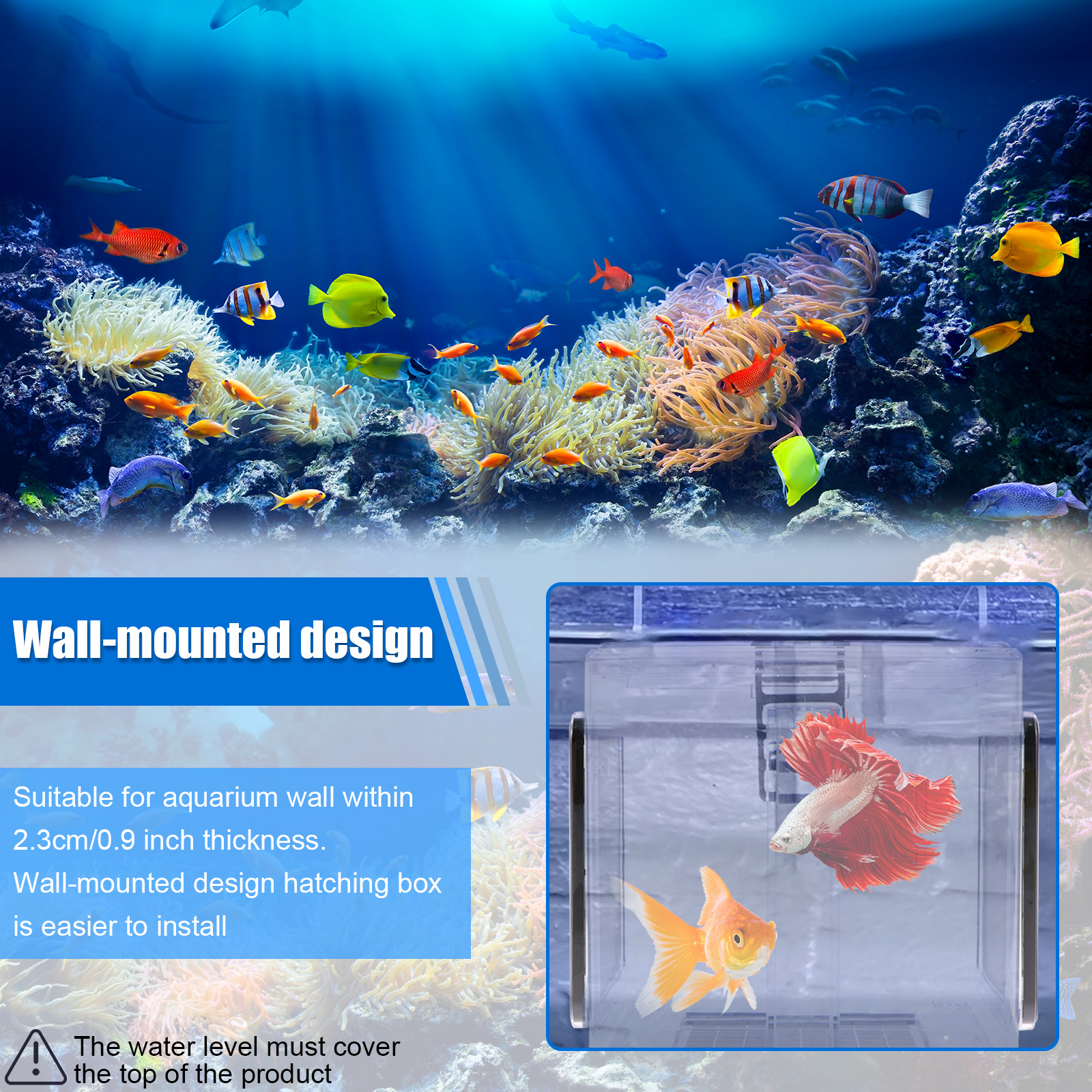 Aquarium Breeder Box Fish Bree - Aquarium Fish In Bowl のレビューと価格