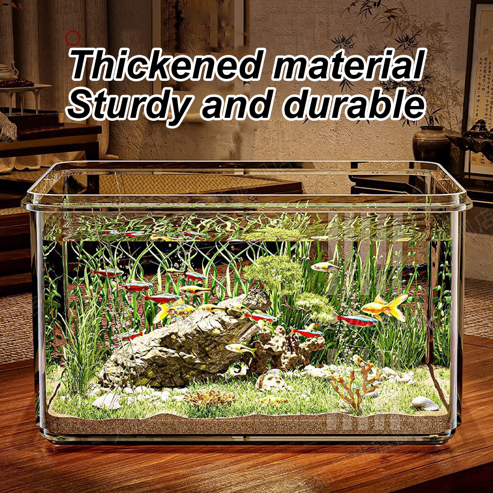 1 PC Transparent Aquarium Crea - Aquarium Goldfish のレビューと価格