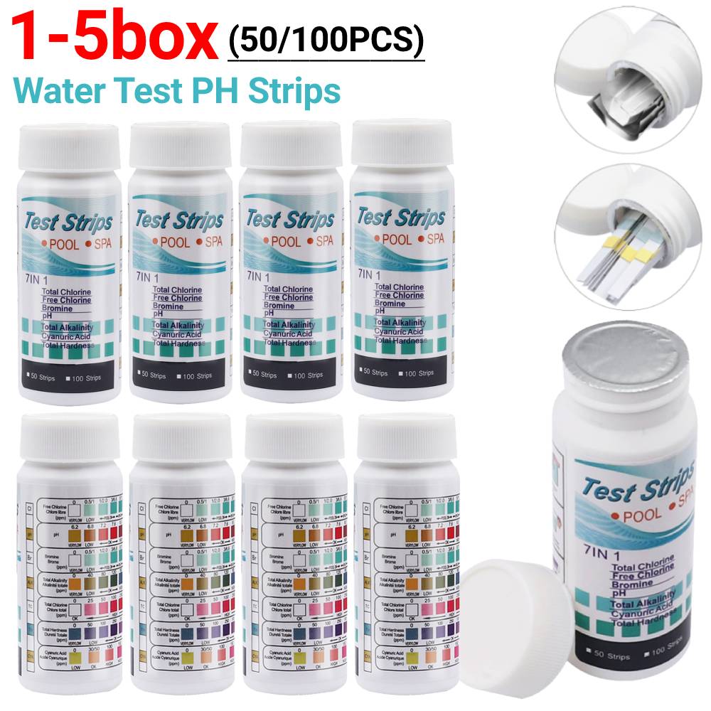 50/100PCS Water Test PH Strips - Aquarium Fish Quality のレビューと価格