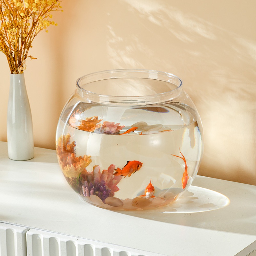 Home Decor Clear Transparent R - Aquarium Fish In Bowl のレビューと価格