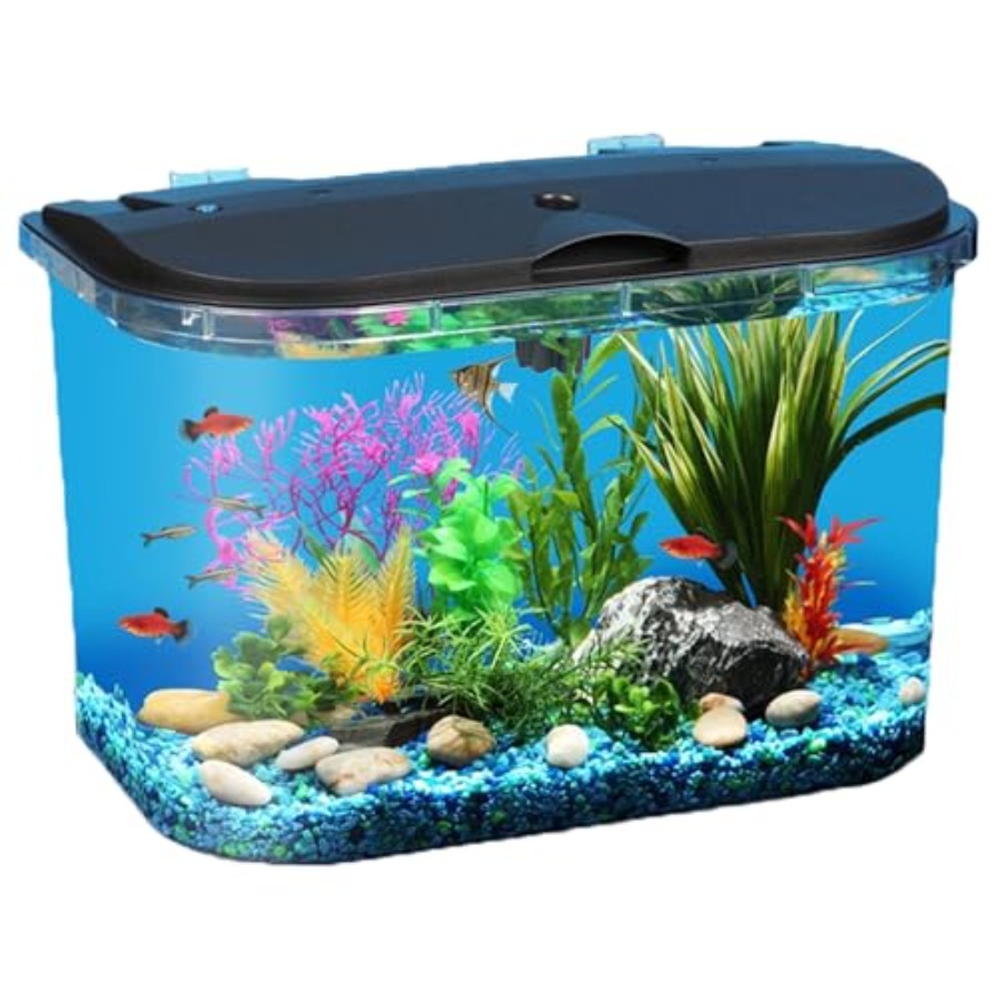 5-Gallon Aquarium Kit with LED - Aquarium Fish Variety のレビューと価格