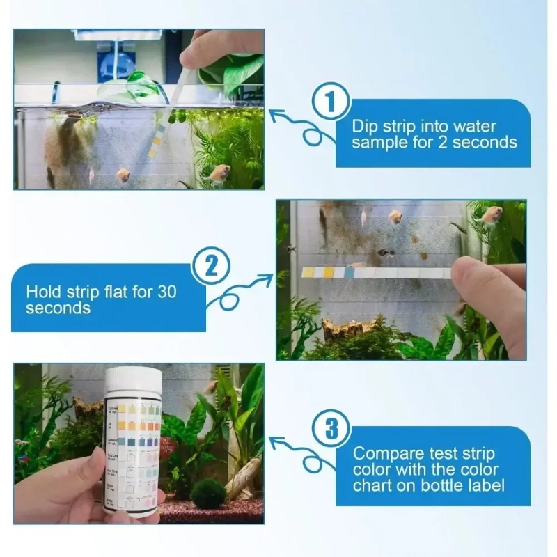 Aquarium Test Strip  Freshwate - Aquarium Fish Quality のレビューと価格