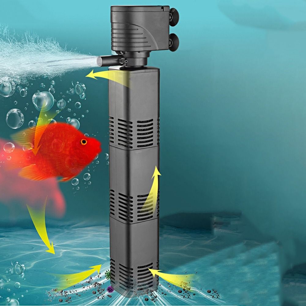 Plastic 3 in 1 Fish Tank Filte - Fish Tank Filter Aquarium のレビューと価格