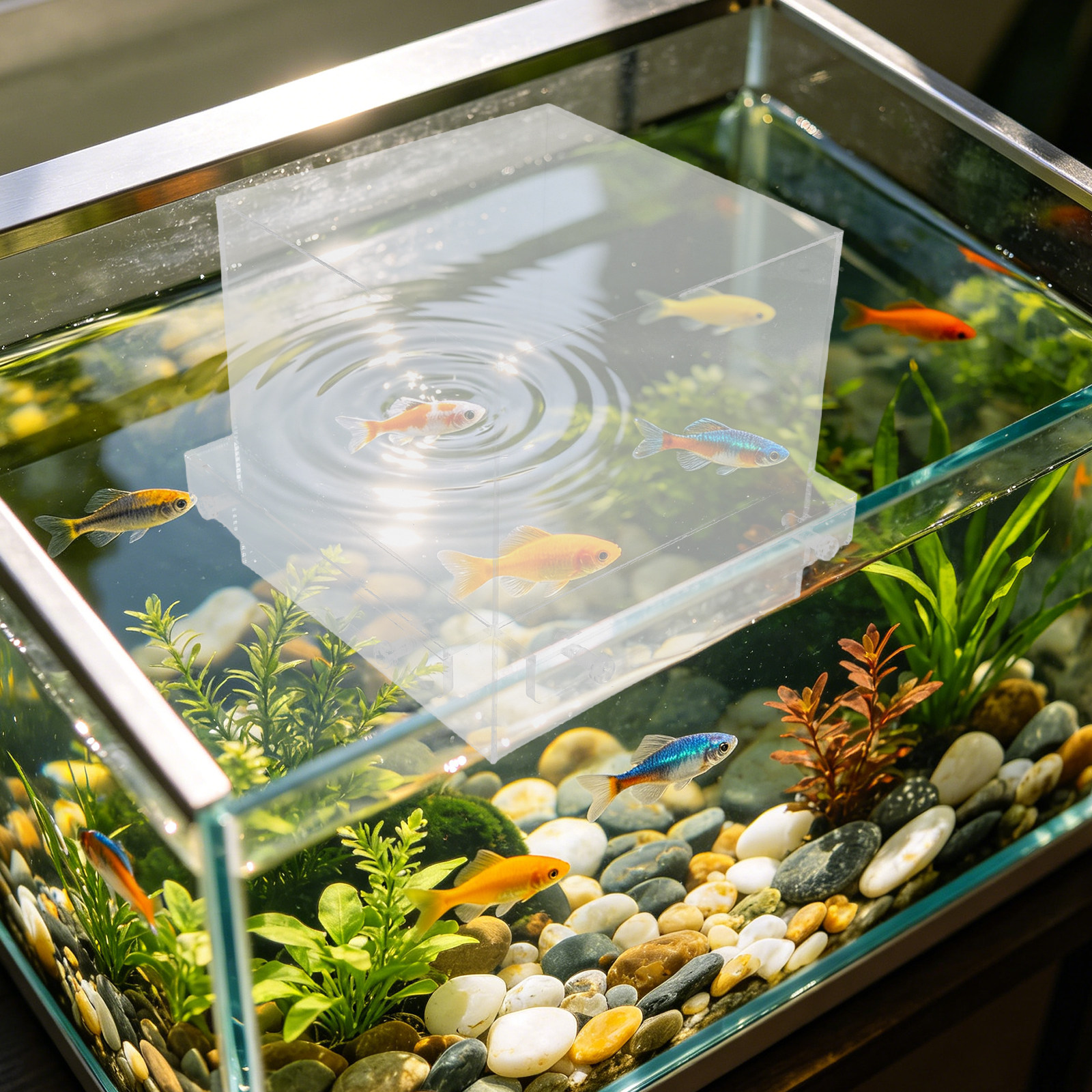 Fish Elevator For Betta Living - Aquarium Fish Elevator のレビューと価格