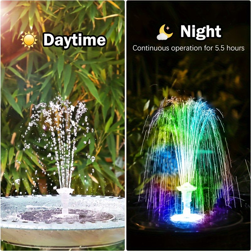 3.5W LED Solar Fountain with B - Aquarium Fish Pond のレビューと価格