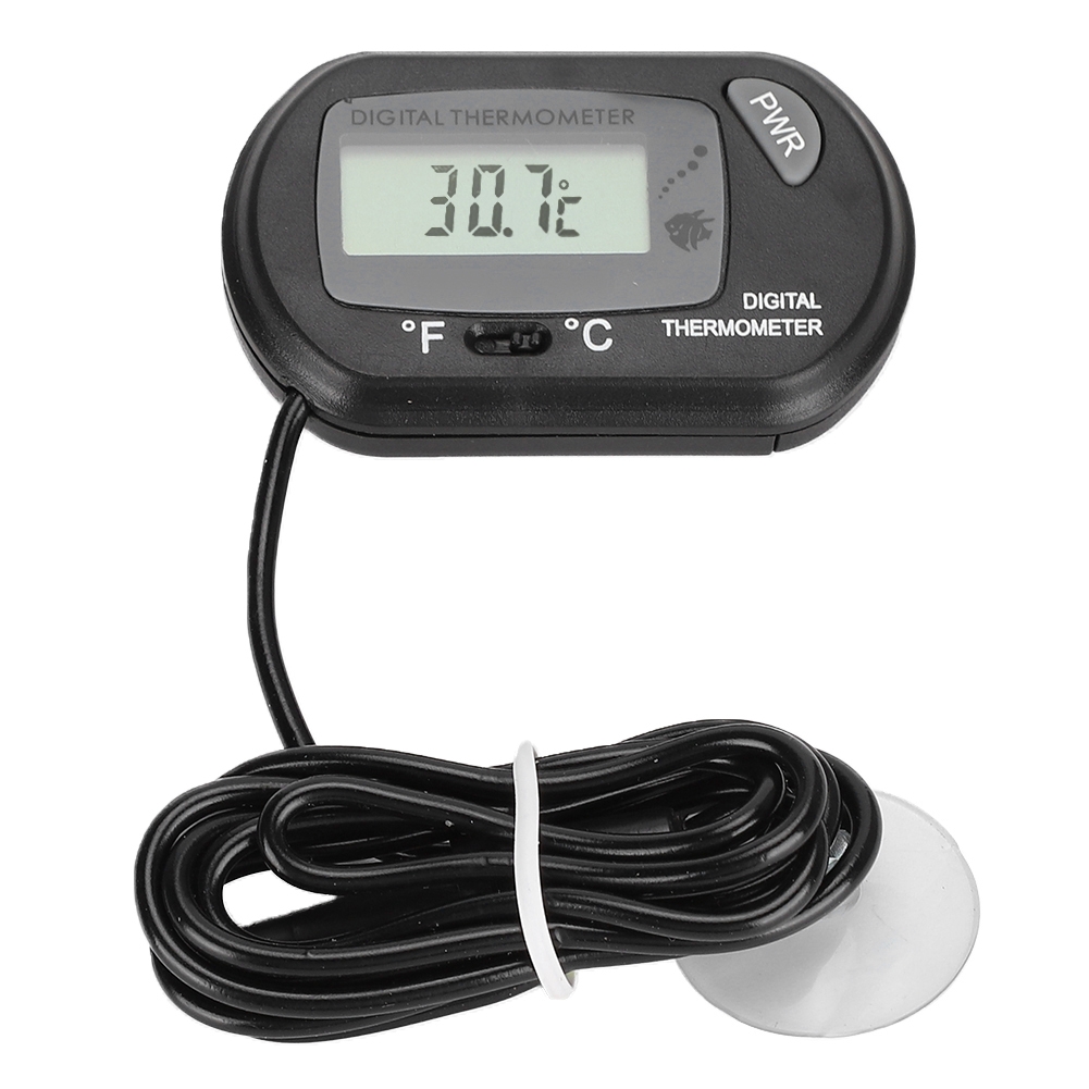Digital LCD Sensor Aquarium Wa - Aquarium Fish Yellow And Black のレビューと価格