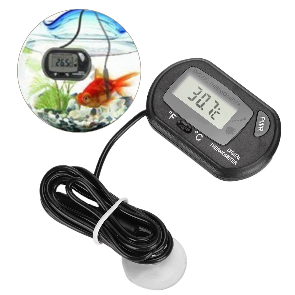Digital LCD Sensor Aquarium Wa - Aquarium Fish Yellow And Black のレビューと価格