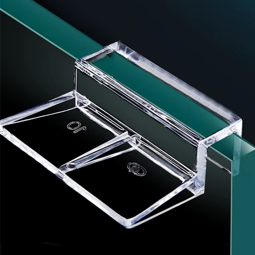 10Pcs Aquarium Acrylic Clips 5 - Aquarium Fish Elevator のレビューと価格