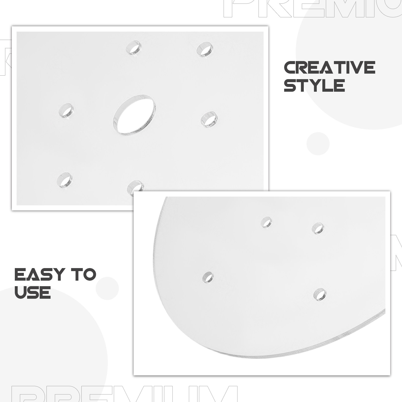 7 Inch Round Acrylic Fish Tank - Aquarium Fish In Bowl のレビューと価格