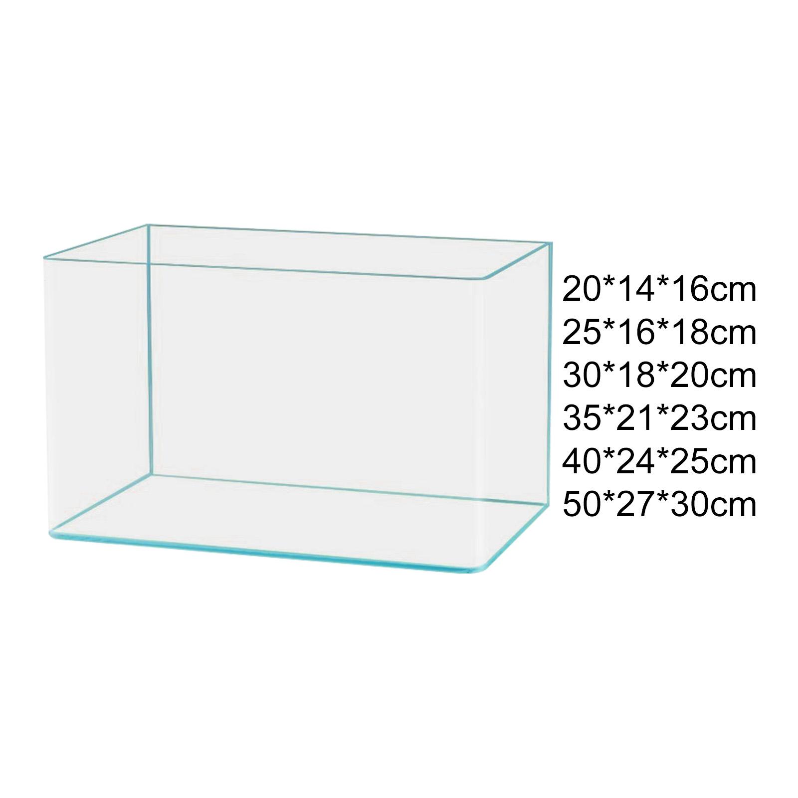 Clear Glass Fish Tank Decorati - Aquarium Goldfish のレビューと価格