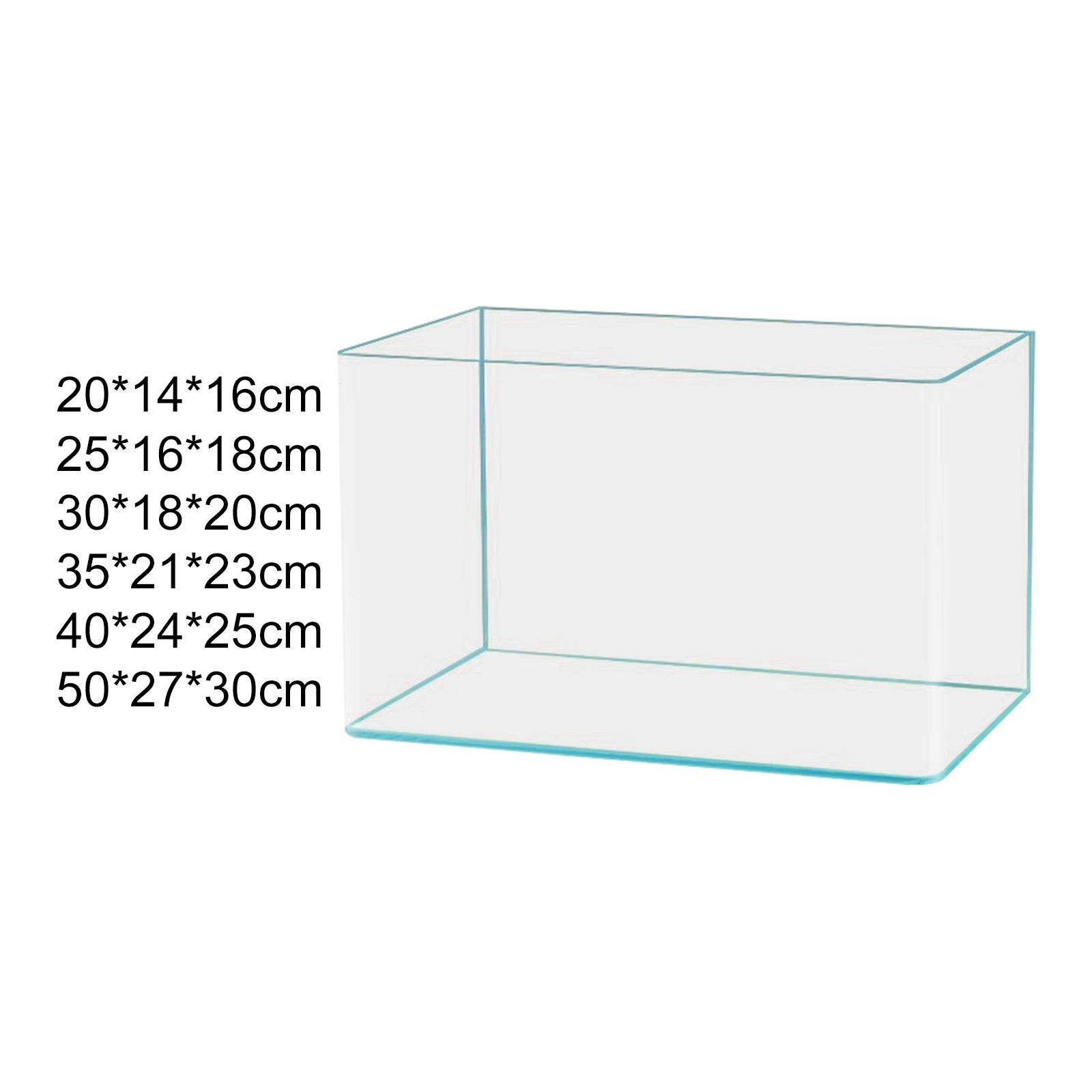 Clear Glass Fish Tank Decorati - Aquarium Goldfish のレビューと価格