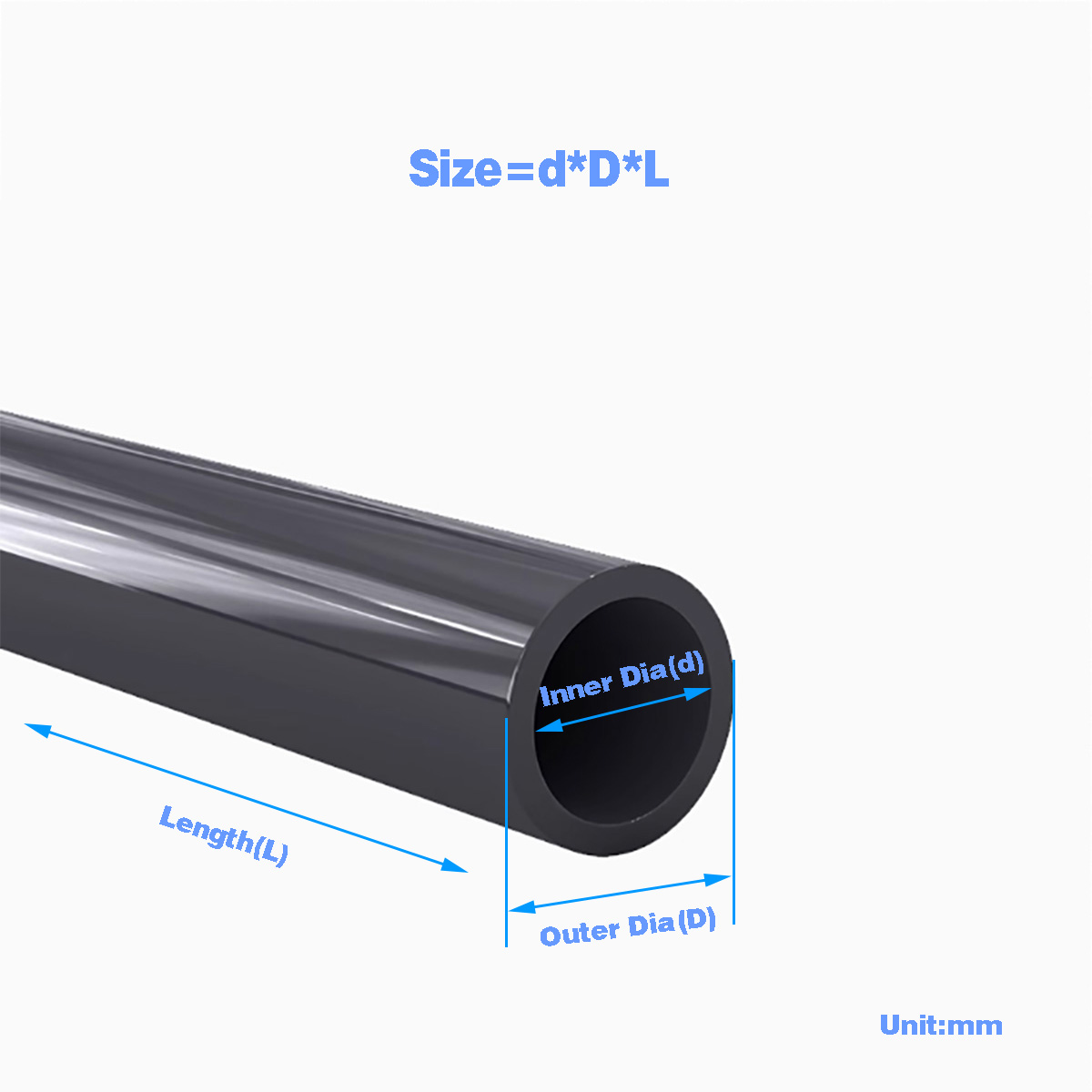 Black PVC Plastic Pipe Hollow  - Aquarium Fish Hiding Places のレビューと価格