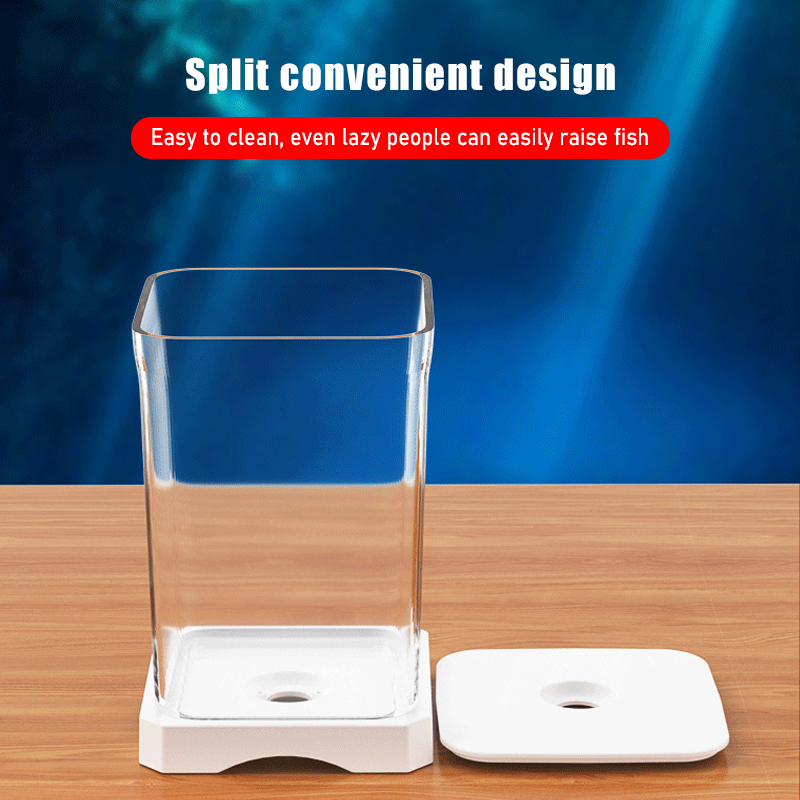 Desktop Mini Betta Fish Tank T - Aquarium Fish In Bowl のレビューと価格