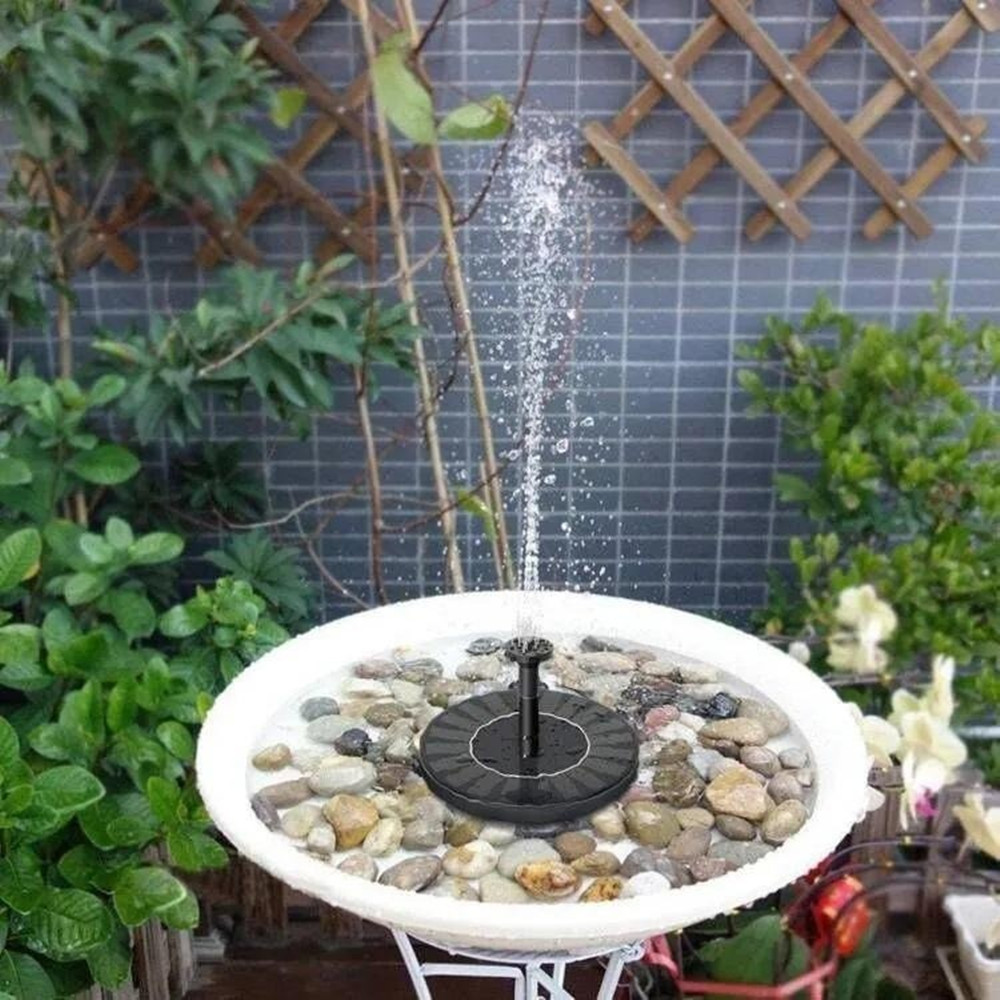 Solar Fountain Pump with 6 Noz - Aquarium Fish Pond のレビューと価格
