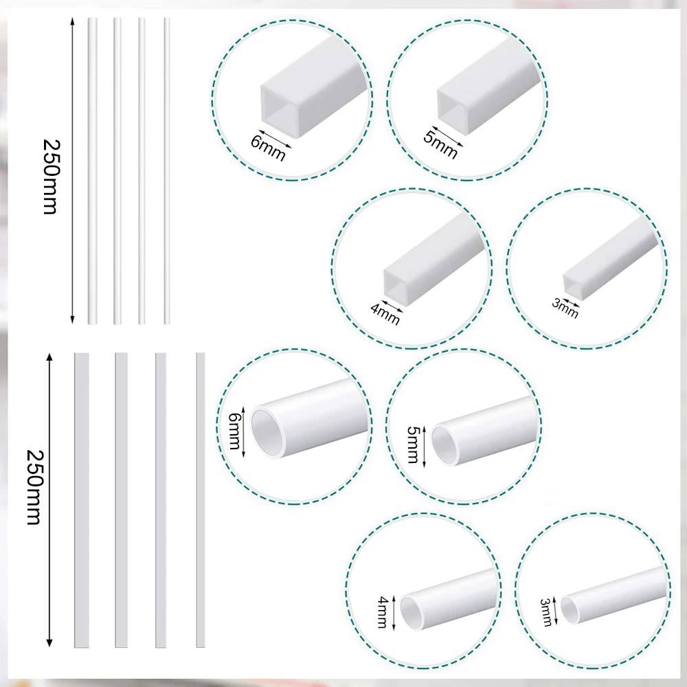 5pcs ABS plastic square tube h - Aquarium Fish Hiding Places のレビューと価格