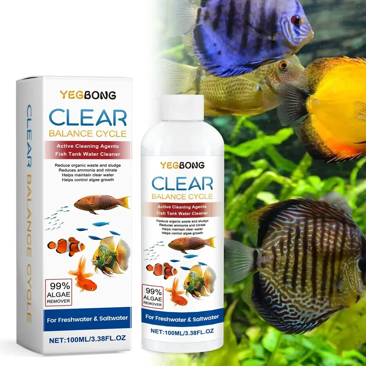 Algae Remover for Fish Tanks,  - Aquarium Fish Quality のレビューと価格