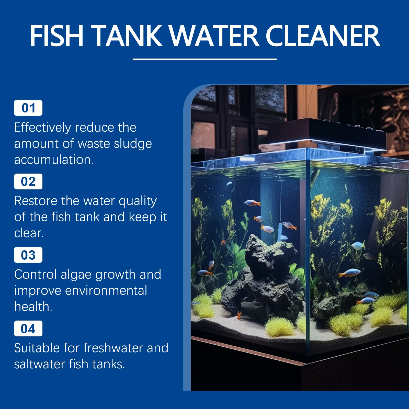 Algae Remover for Fish Tanks,  - Aquarium Fish Quality のレビューと価格