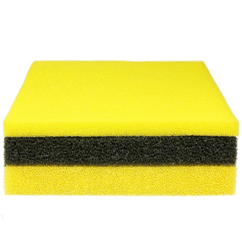 50cmx50cmx2cm Filtration Foam  - Aquarium Fish Yellow And Black のレビューと価格