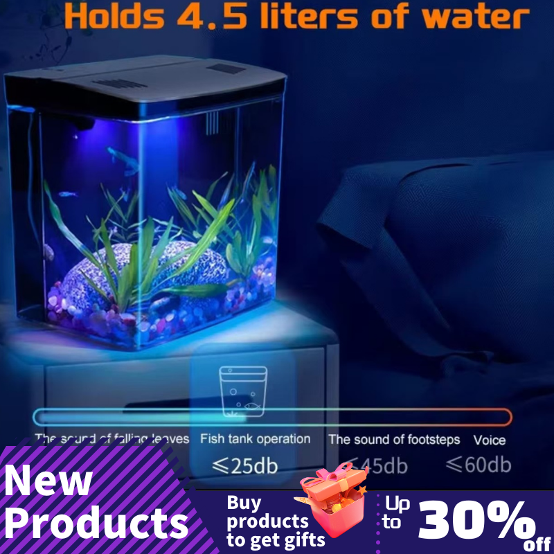 Fish Tank Living Room Small Mi - Aquarium Goldfish のレビューと価格