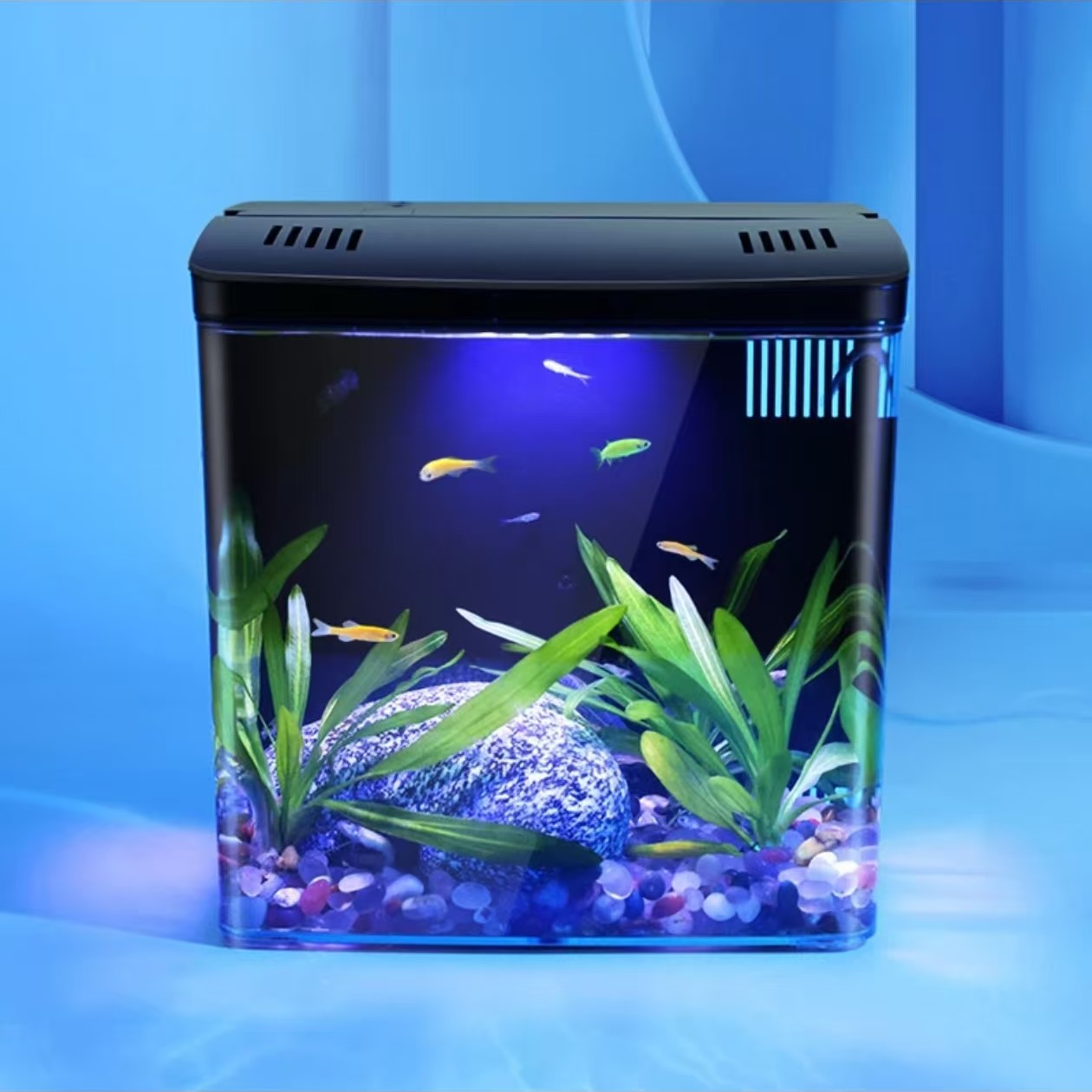 Fish Tank Living Room Small Mi - Aquarium Goldfish のレビューと価格
