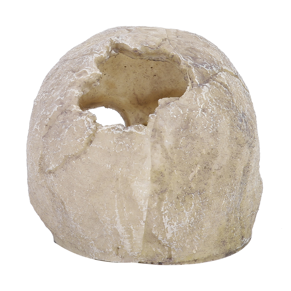 Resin Simulated Head Bone Skul - Aquarium Fish Hiding Places のレビューと価格