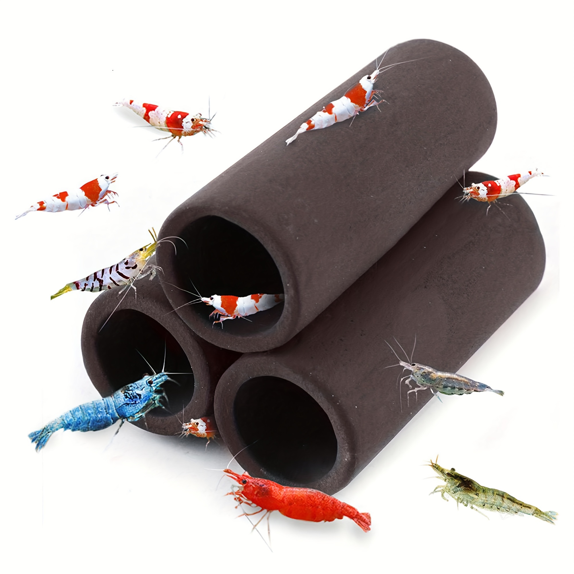 Brown Shelters Shrimp Habitat  - Aquarium Fish Hiding Places のレビューと価格