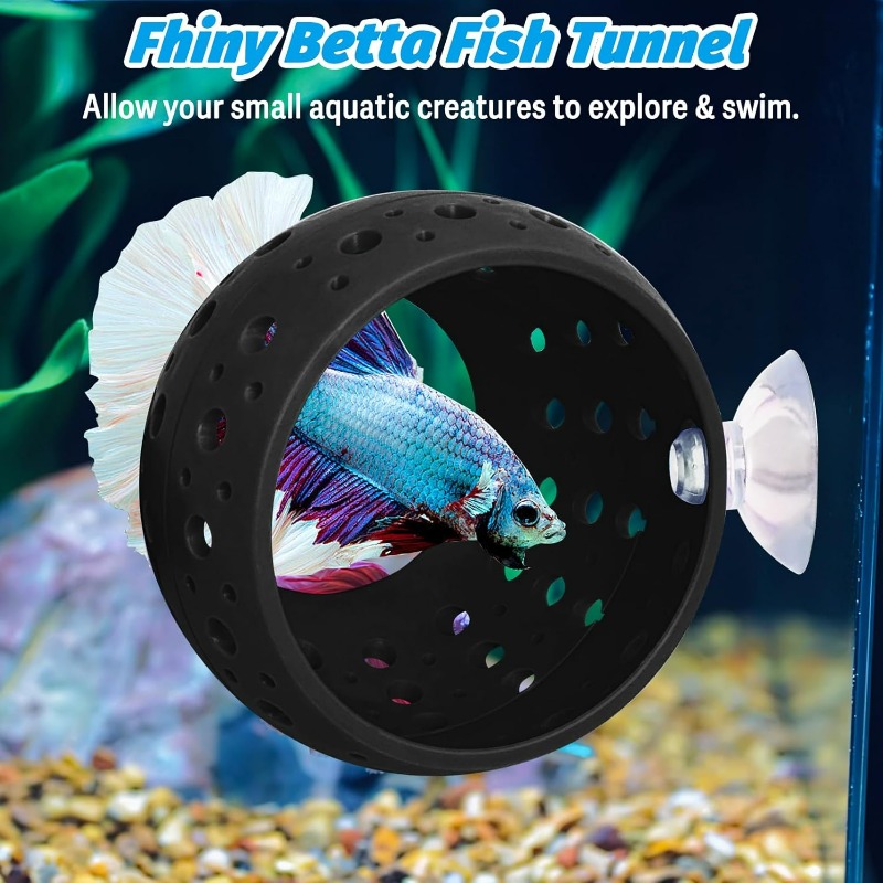 Betta Bulb Hide Tunnel Aquariu - Aquarium Fish Hiding Places のレビューと価格
