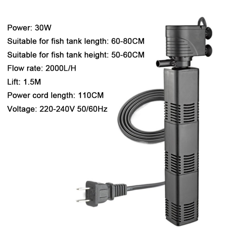 Plastic 3 in 1 Fish Tank Filte - Fish Tank Filter Aquarium のレビューと価格