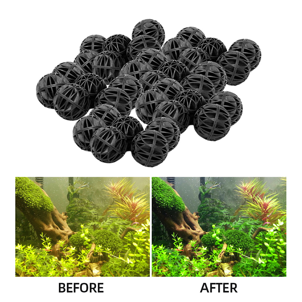 100pcs 18mm Biological Bio Bal - Fish Tank Filter Aquarium のレビューと価格