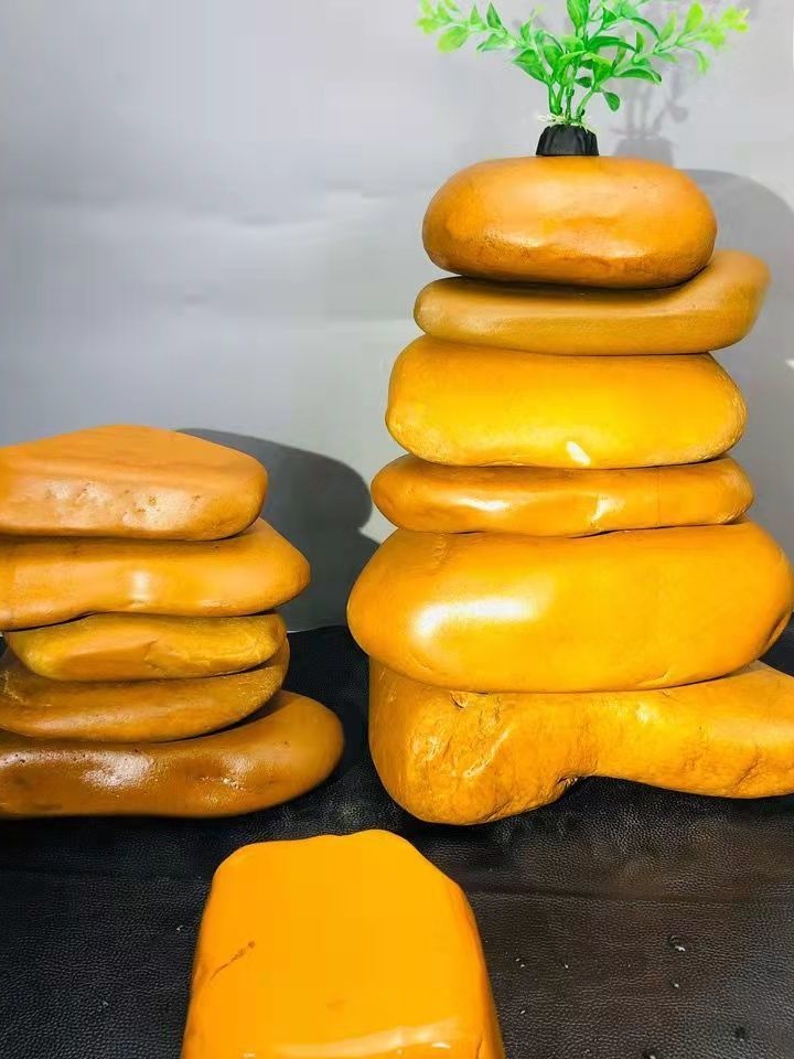 Natural Yellow Wax Stone Turtl - Aquarium Fishland のレビューと価格