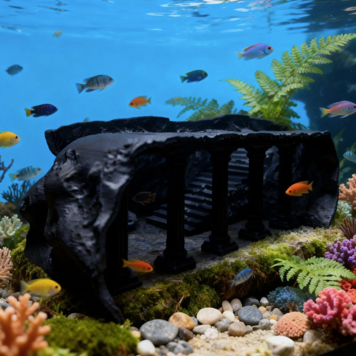 3D Castle Aquarium Decoration, - Aquarium Fish Games のレビューと価格