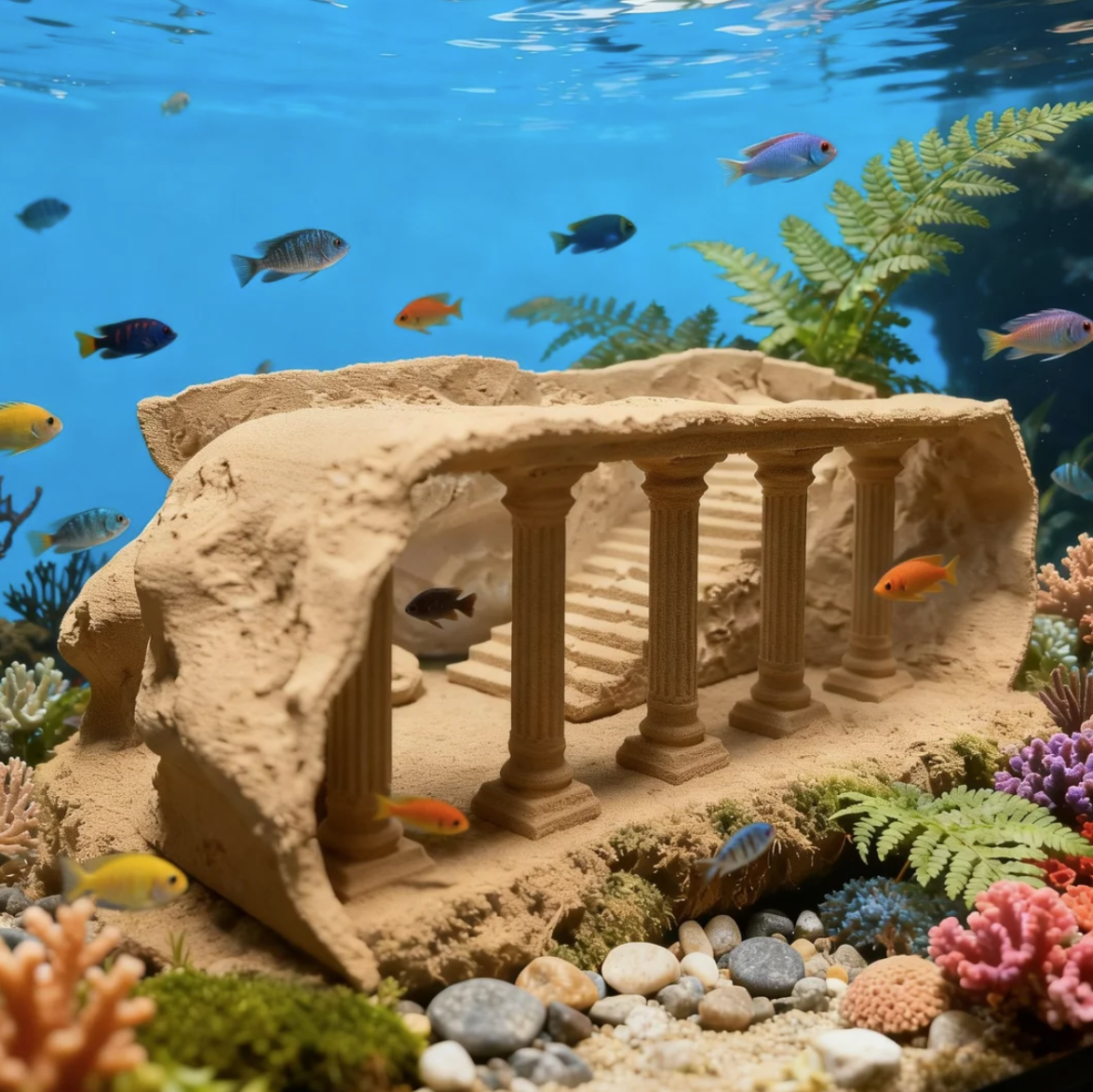 3D Castle Aquarium Decoration, - Aquarium Fish Games のレビューと価格