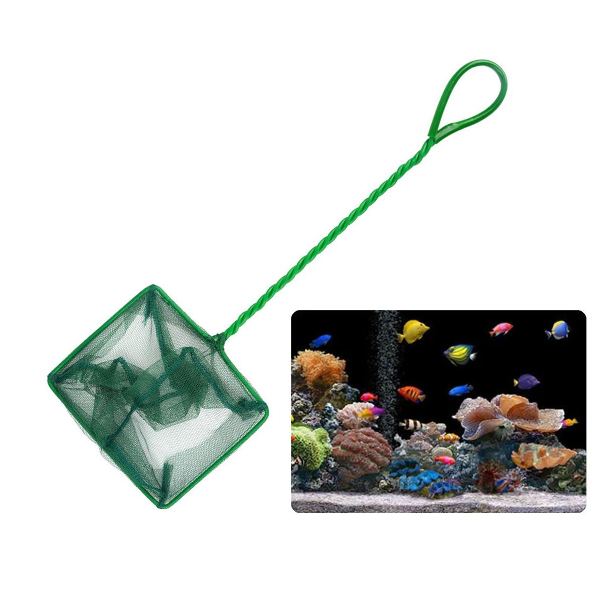 3~10 Inch Portable Nylon Green - Aquarium Fishland のレビューと価格