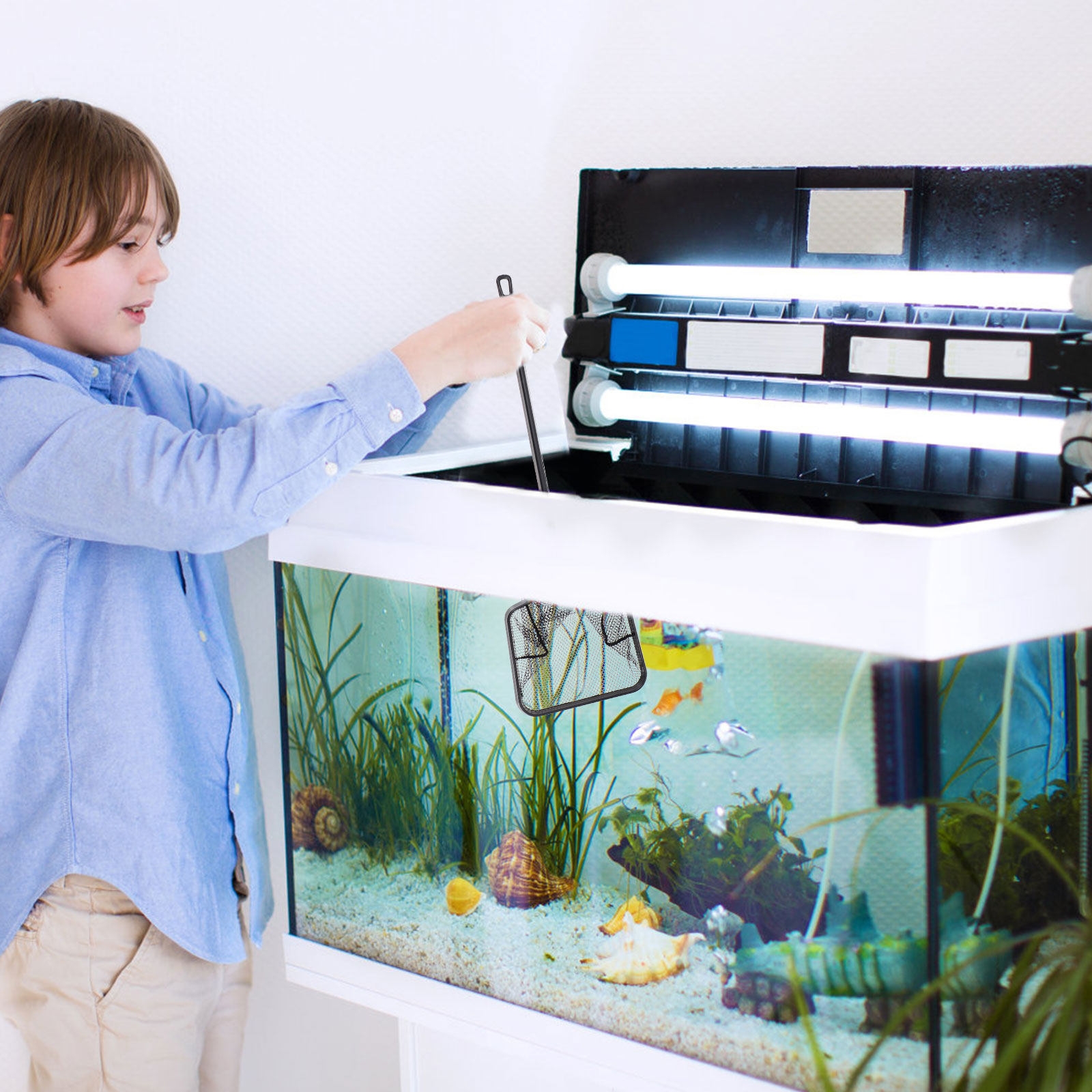 3Pcs Fishing Nets Fish Tank La - Aquarium Fishland のレビューと価格