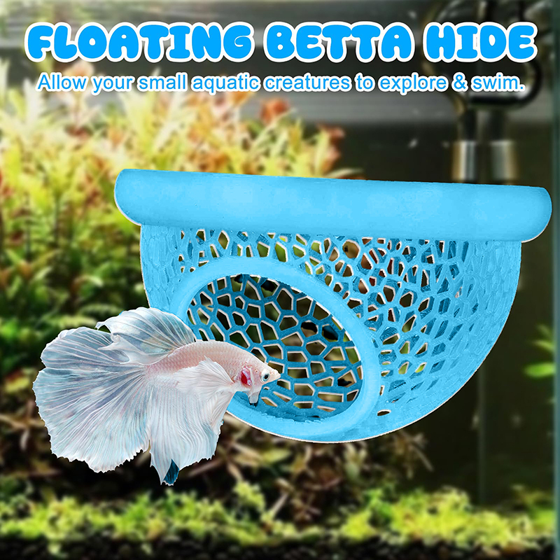 Ring FLoatinG Betta Hide Shrim - Aquarium Fish Hiding Places のレビューと価格