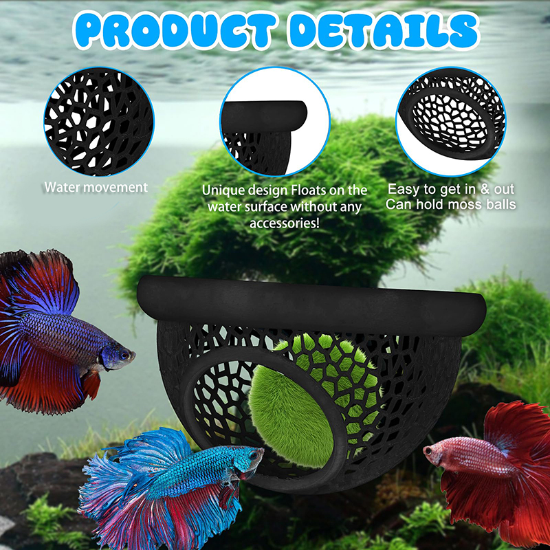 Ring FLoatinG Betta Hide Shrim - Aquarium Fish Hiding Places のレビューと価格