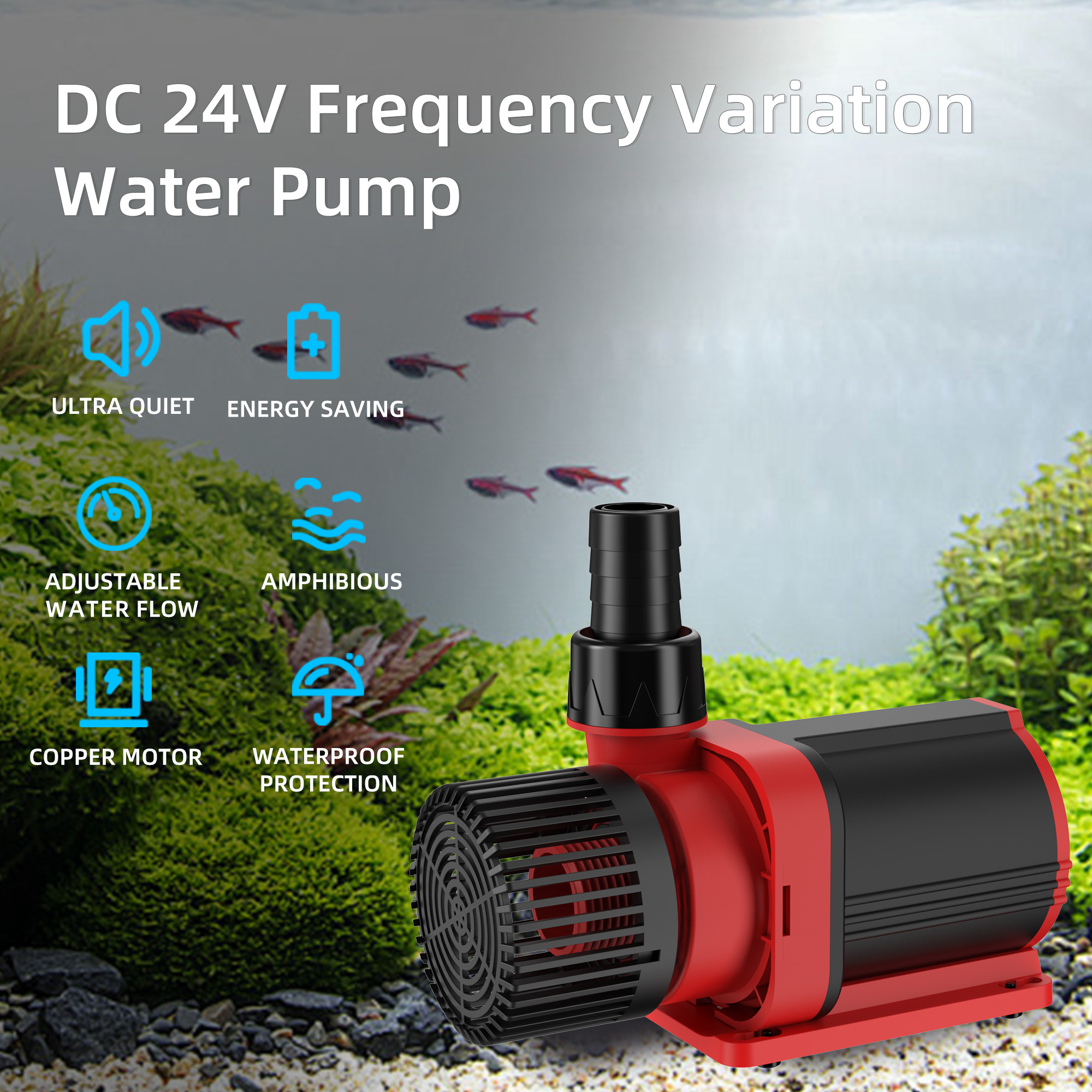 Safe Big Fish Tank Water Pump  - Aquarium Fishland のレビューと価格