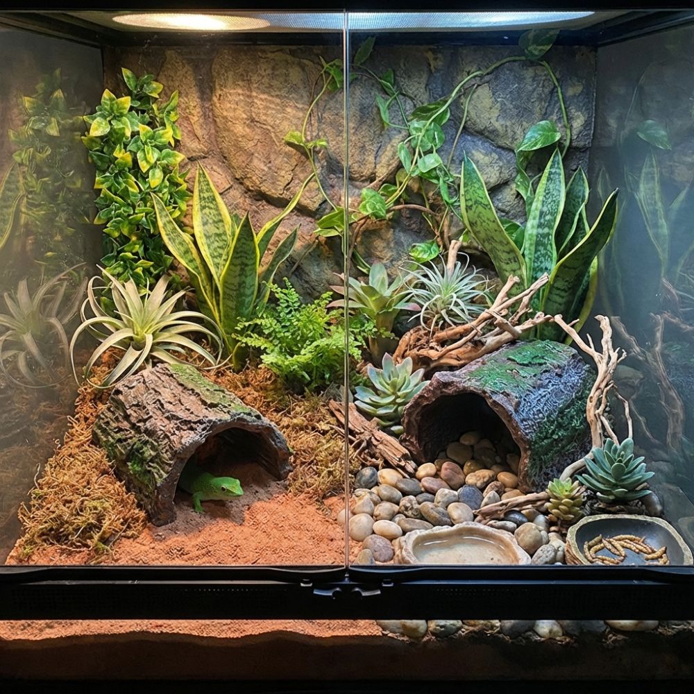 Simulation Reptile Hideout Hol - Aquarium Fish Hiding Places のレビューと価格