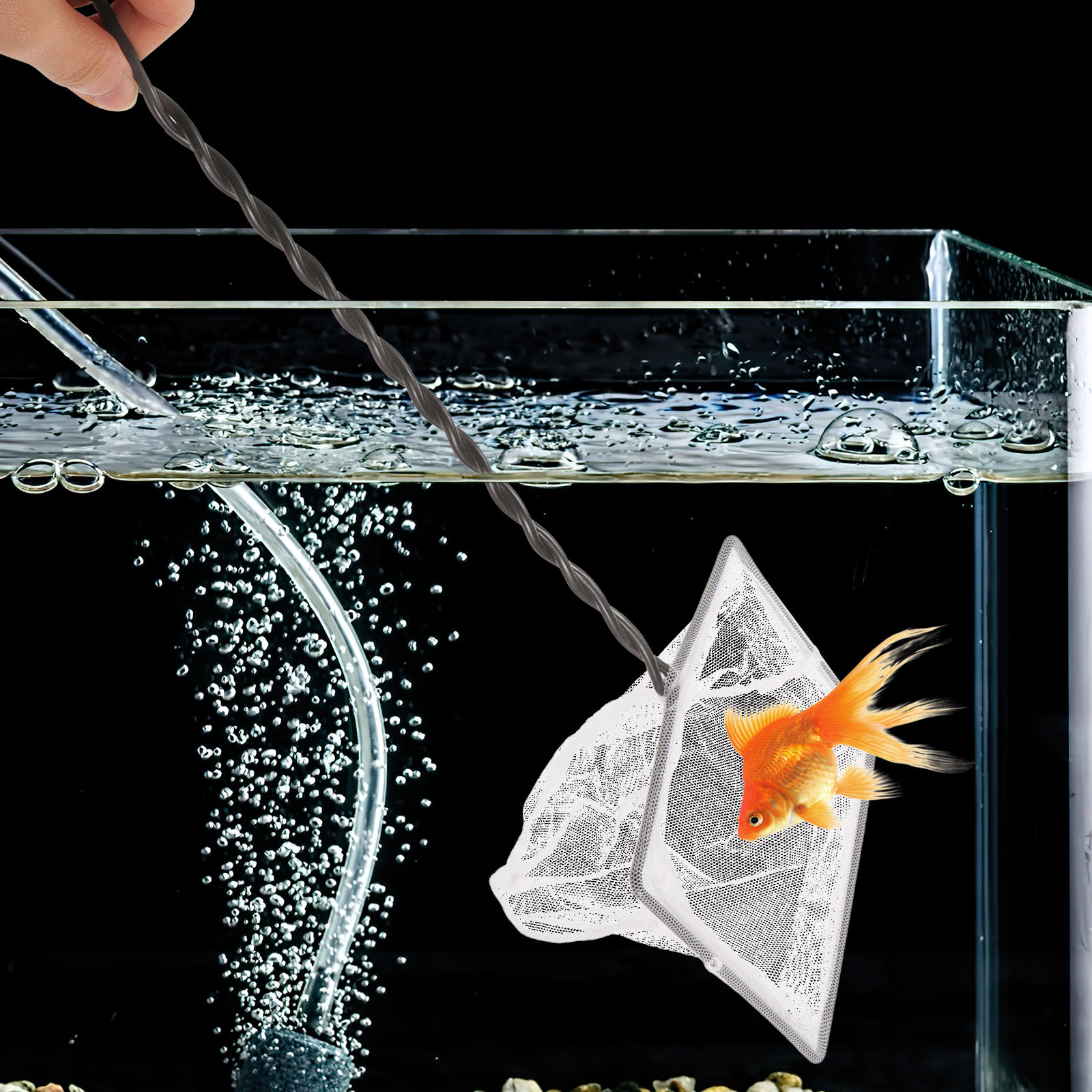 Portable Fish Net Fish Tank La - Aquarium Fishland のレビューと価格