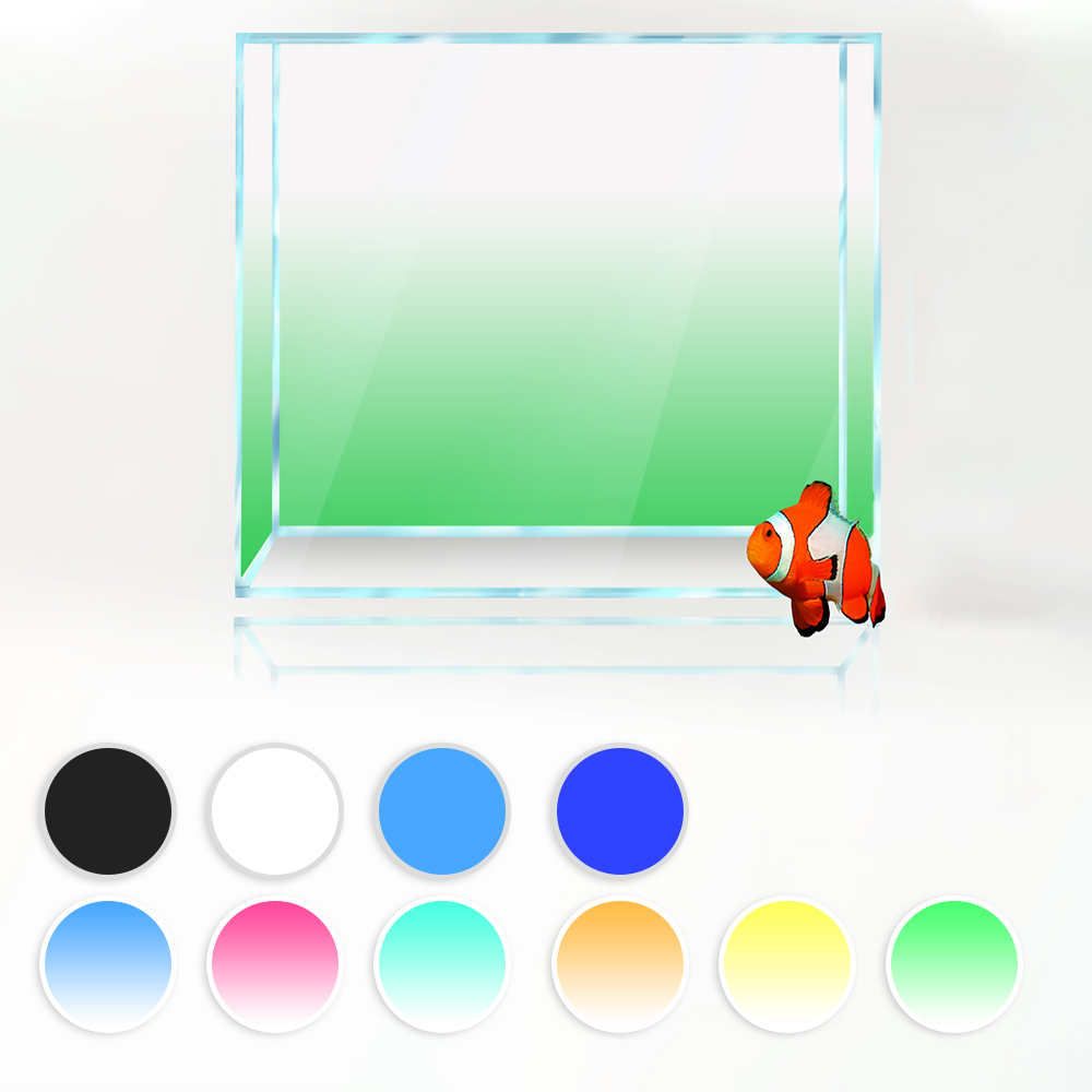 Square Fish Tank Background Wh - Aquarium Fish Yellow And Black のレビューと価格