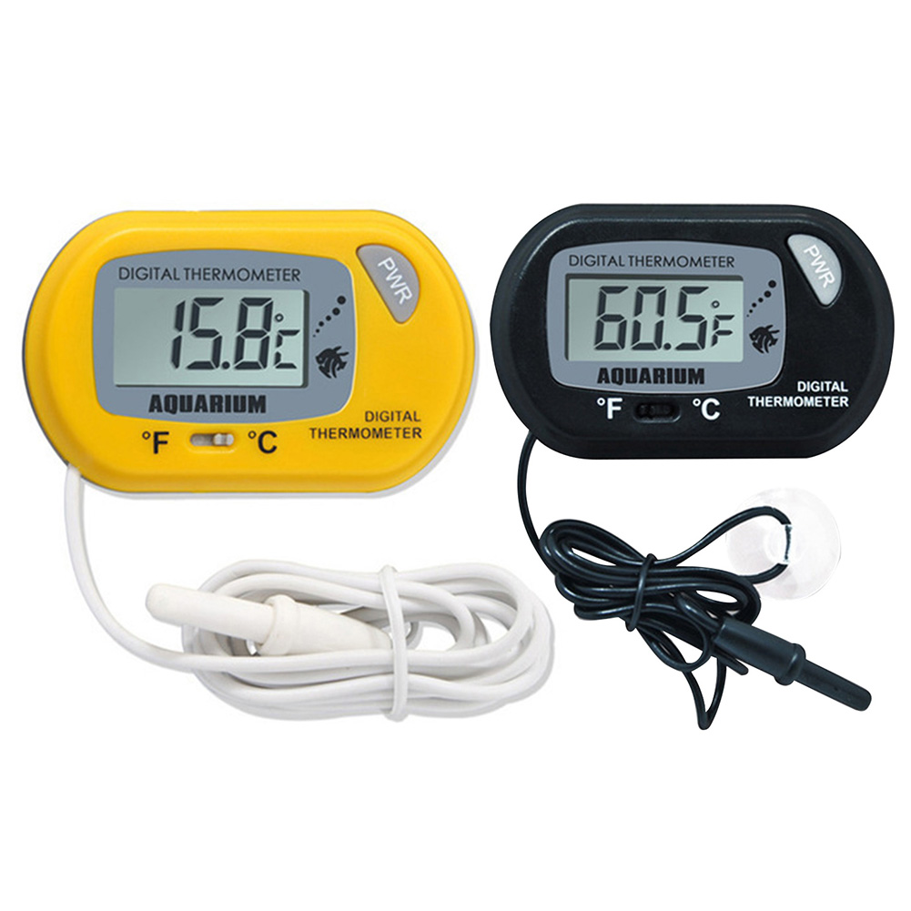 Fish Tank Thermometer Suction  - Aquarium Fish Yellow And Black のレビューと価格
