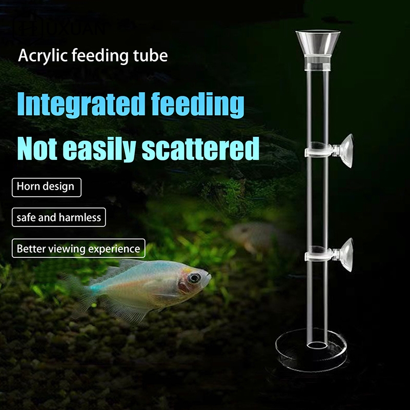 Acrylic Aquarium Feeder Tube D - Aquarium Fish In Bowl のレビューと価格